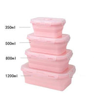 Laden Sie das Bild in den Galerie-Viewer, Faltbare Frischhalteboxen 8tlg.Set