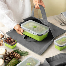 Laden Sie das Bild in den Galerie-Viewer, Faltbare Frischhalteboxen 8tlg.Set