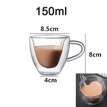 Laden Sie das Bild in den Galerie-Viewer, Herzförmiges doppelwandiges Isolierglas