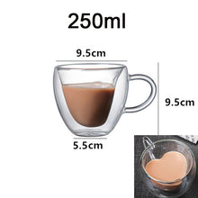 Laden Sie das Bild in den Galerie-Viewer, Herzförmiges doppelwandiges Isolierglas