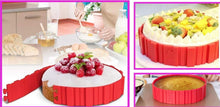 Laden Sie das Bild in den Galerie-Viewer, Silikon-Puzzle-Backform rot 4-teilig