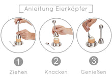 Laden Sie das Bild in den Galerie-Viewer, Eierköpfer Edelstahl